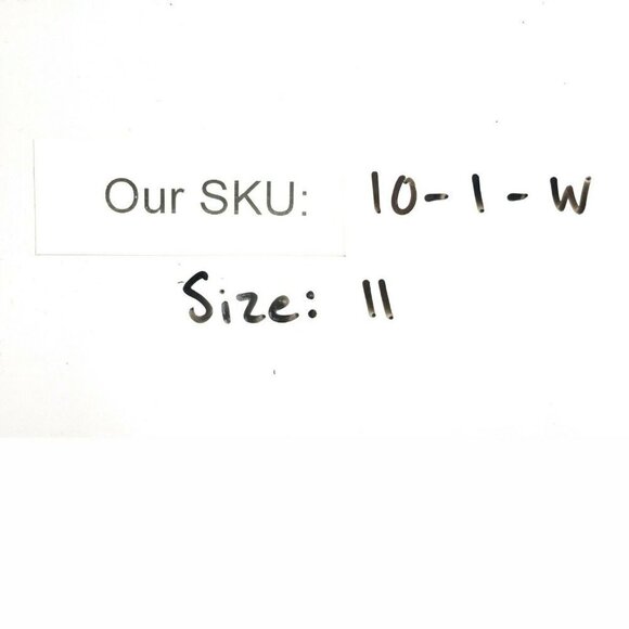 Eddie Bauer Sandals Women's Sz 11 Thong Flip Flop Slip On Canvas Black/White - Picture 7 of 7